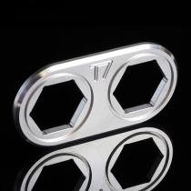 Platta För Dubbla Slanggenomföringar